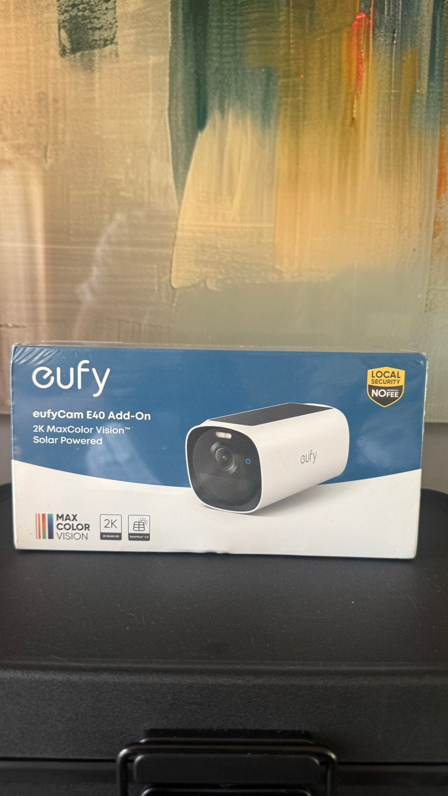 EufyCam E40 Add-On 2K Solar Powered – Nieuw in verpakking, Ophalen, Nieuw, Buitencamera