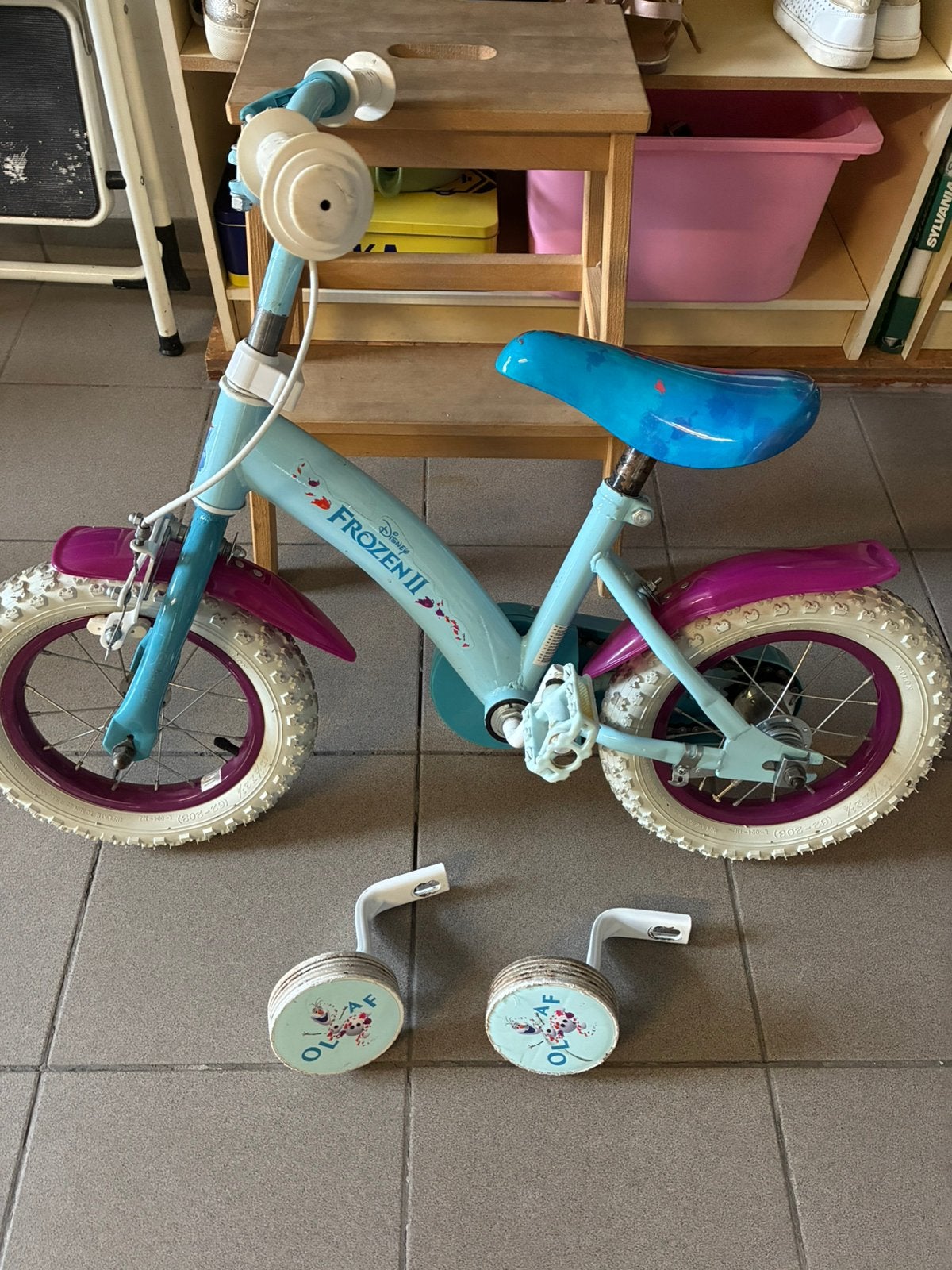 Fiets Frozen, Fietsen en Brommers, Ophalen, Gebruikt