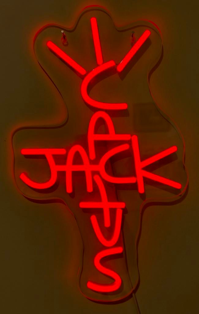 Enseigne Cactus Jack - 45 cm x 25 cm - USB - dimmer, Enlèvement ou Envoi, Neuf, Panneau publicitaire