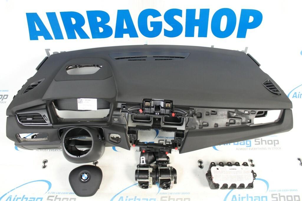 Airbag kit Tableau de bord noir HUD BMW 2 F45 F46, Enlèvement ou Envoi, Utilisé