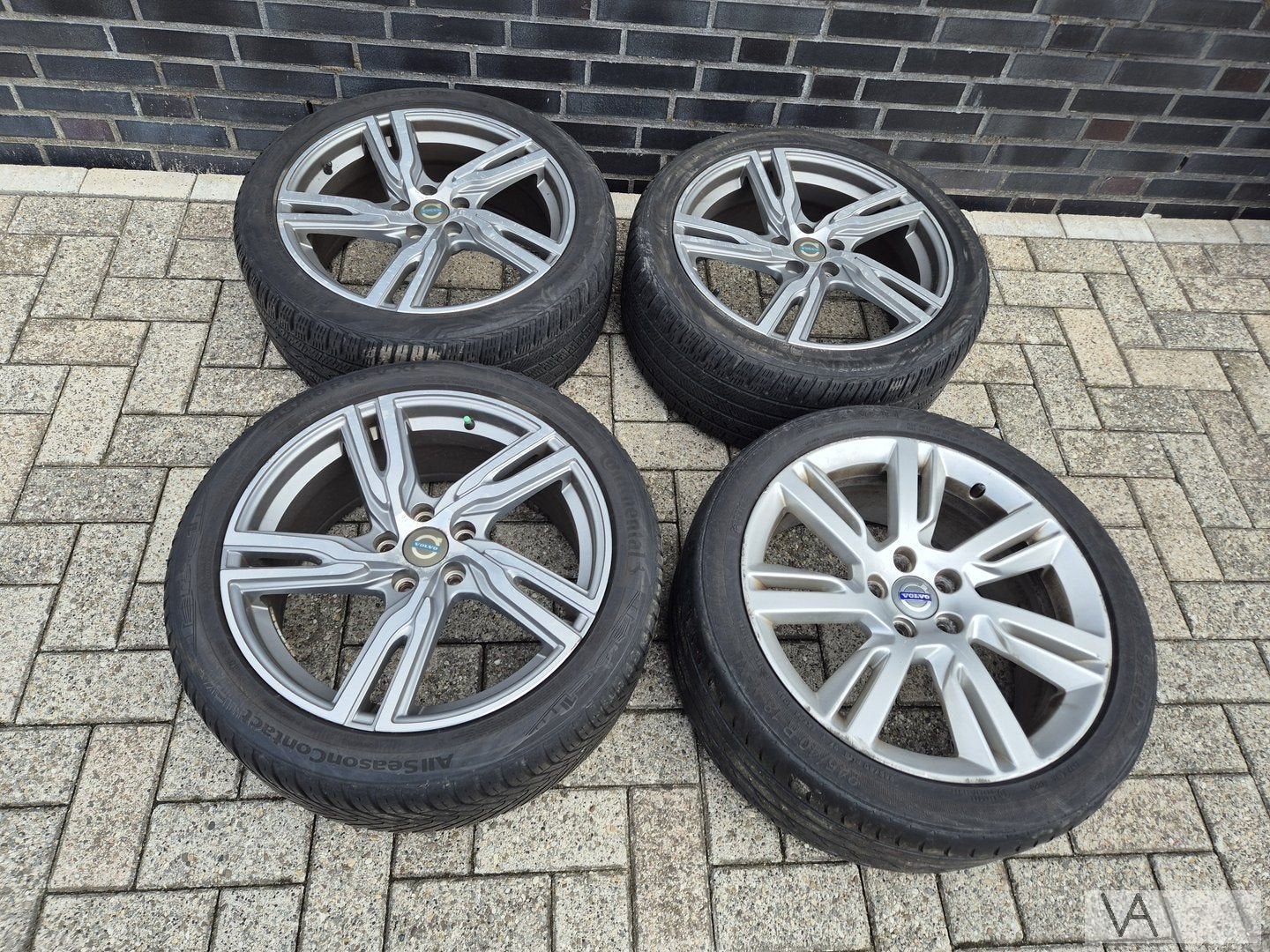 Set velgen 18 inch Volvo S60 V60 V70 S80 S90 V90 1 IS ANDERS, Auto-onderdelen, Banden en Velgen, Gebruikt, -, -, Banden en Velgen