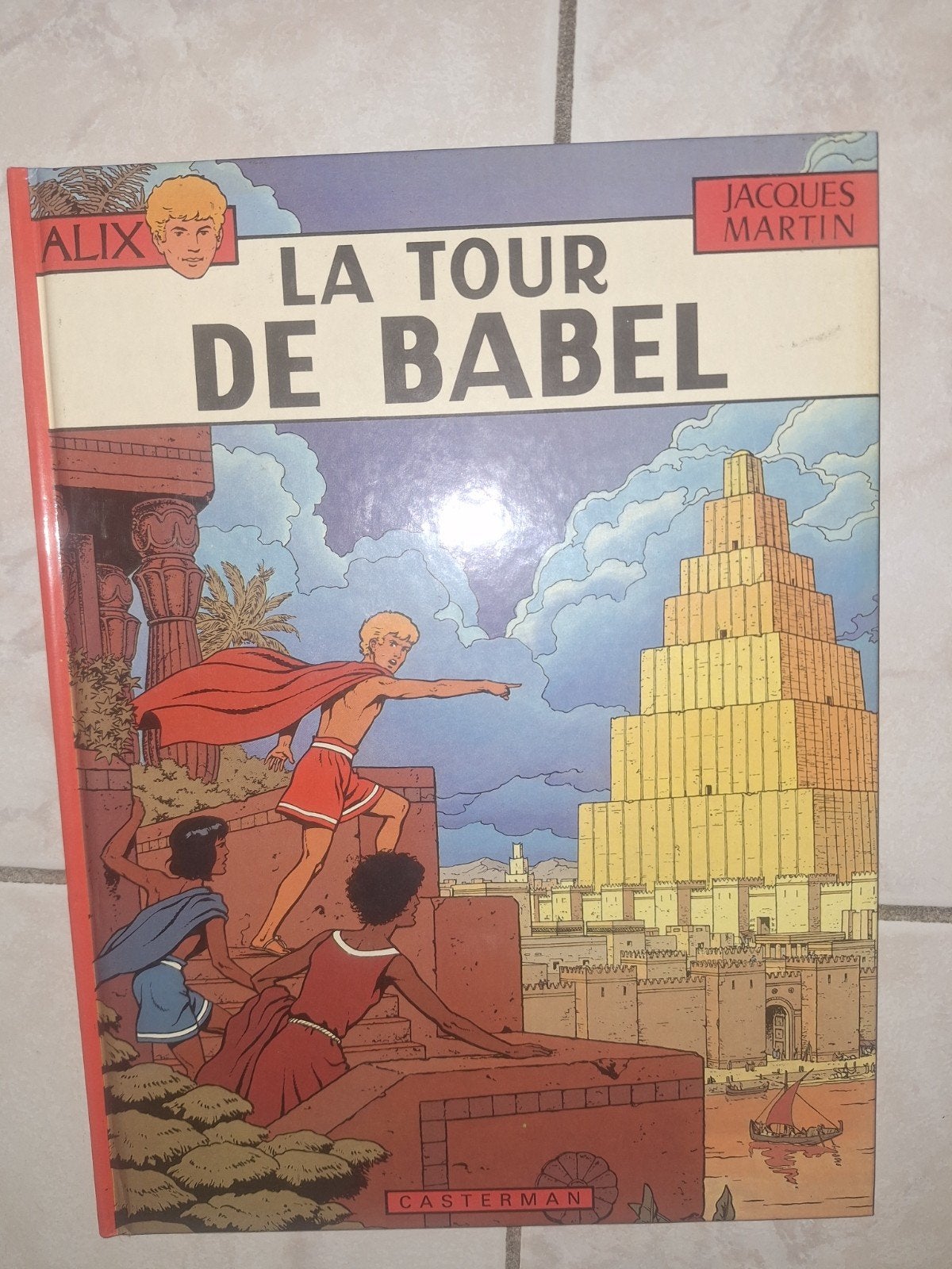 Alix La Tour de Babel 1981, Une BD, Enlèvement, Utilisé