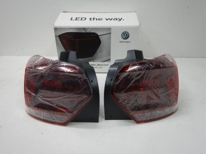 VW Polo 2G LED Black Line Achterlichten Set (2G0945207), Enlèvement ou Envoi, Utilisé