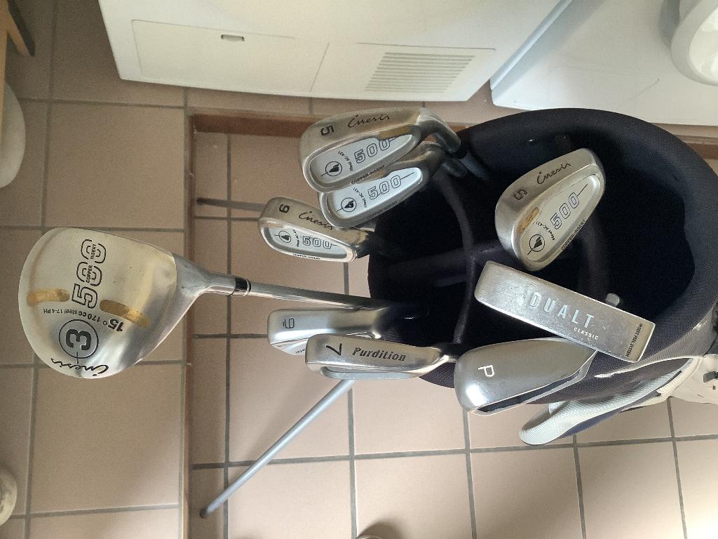 Dames golfzak + clubs, Sport en Fitness, Golf, Ophalen, Gebruikt, Set, Overige merken