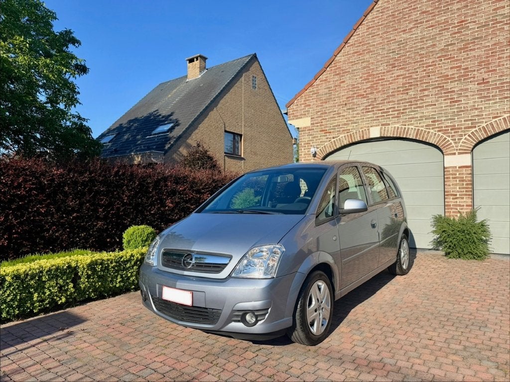 Opel Meriva 1.4i AC 5D 97.312km!! Klaar om in te schrijven, Auto's, Opel, Voorwielaandrijving, Zwart, 4 cilinders, Blauw
