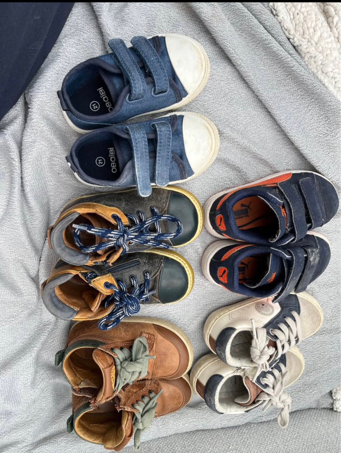 Schoenen jongen maat 21, Ophalen, Schoentjes, Zo goed als nieuw, Jongetje