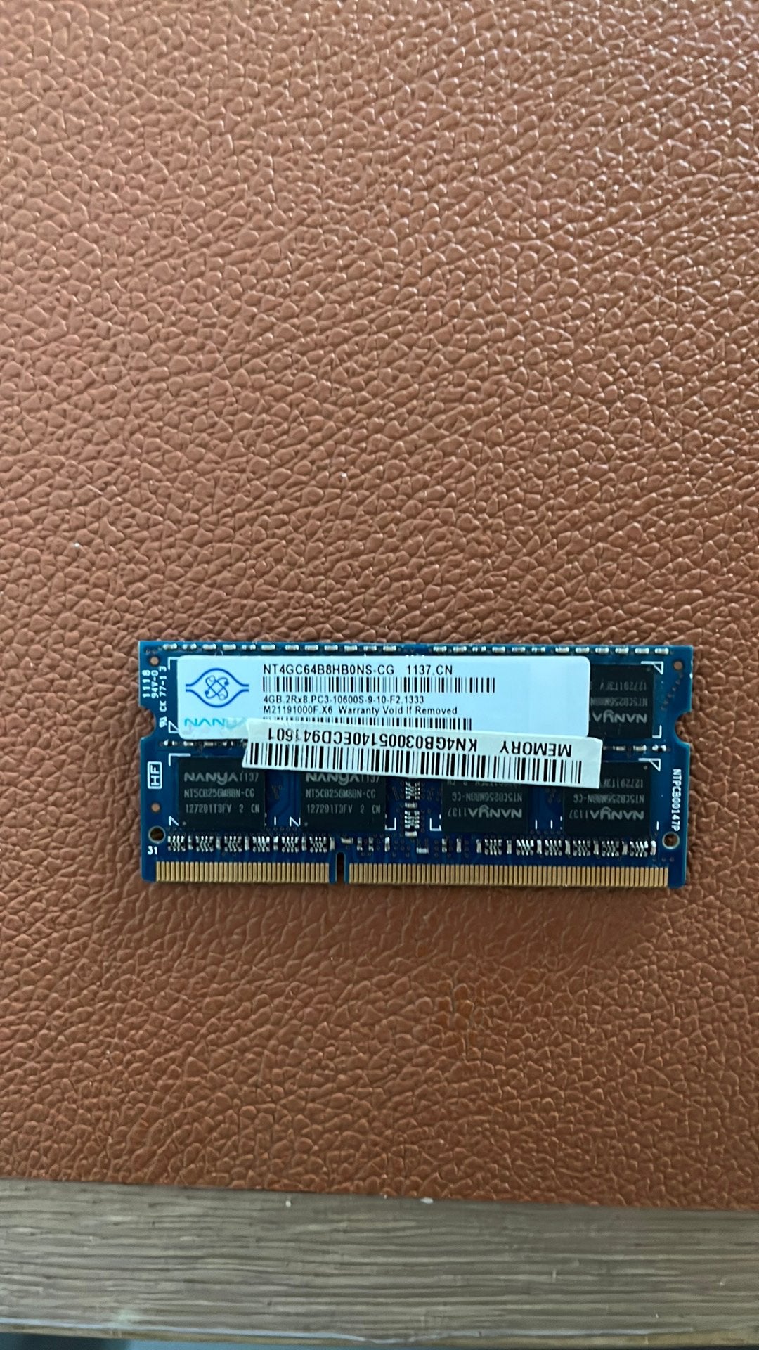 4gb ramgeheugen voor laptop, Computers en Software, RAM geheugen, DDR3, Ophalen of Verzenden, Zo goed als nieuw, Laptop