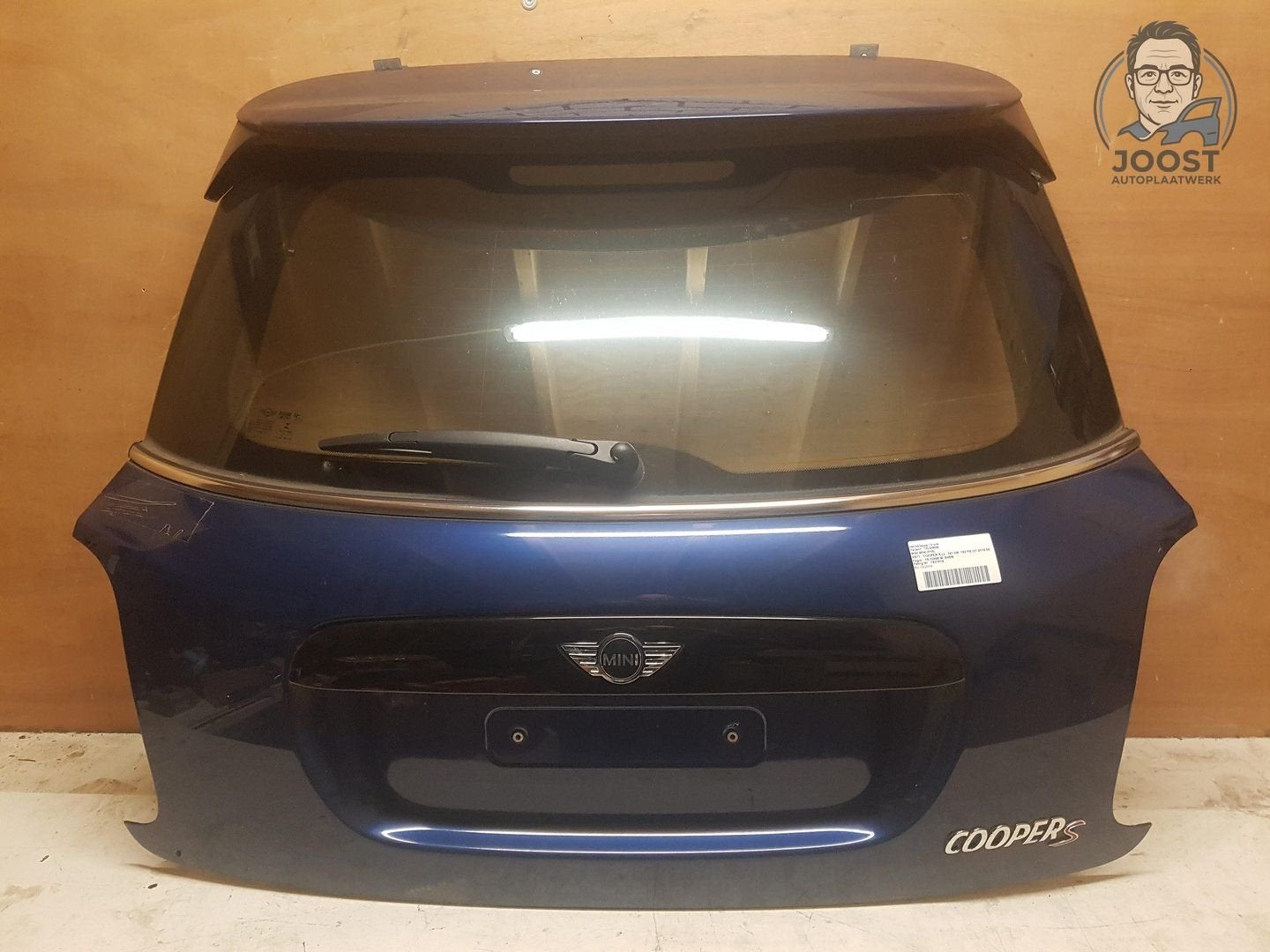 Achterklep Mini 5-deurs F55 vanaf 2014 Deep Blue B69, Gebruikt, -, Ophalen of Verzenden, Mini
