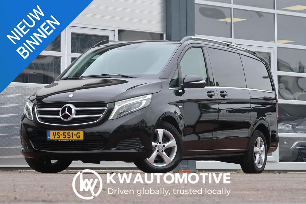 Mercedes-Benz V-klasse 220d Lang DC LED/ LEDER/ 2X DEUR/ TRE, Auto's, Automaat, 4 deurs, Achterwielaandrijving, Gebruikt