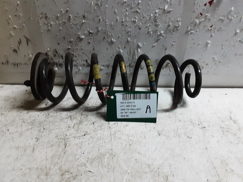 RESSORT DE SUSPENSION ARRIERE Volkswagen Golf V (1K1), Volkswagen, Volkswagen AG, Utilisé, Kundenbetreuung@volkswagen.de