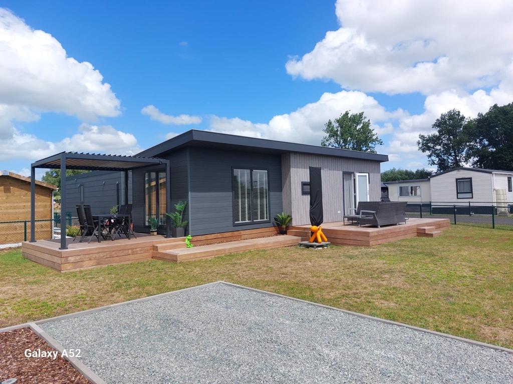 luxe chalet sleutel op de deur