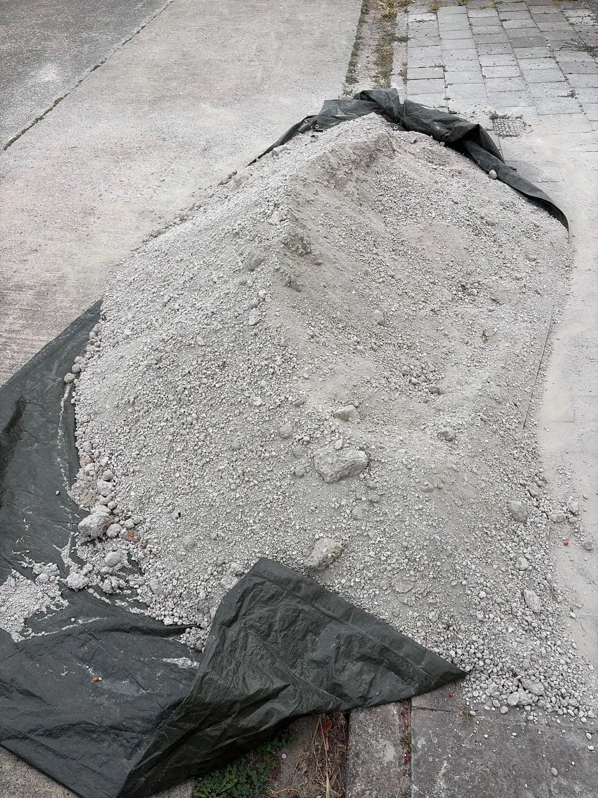 Gratis betonpuin 0/5 ongeveer 2 Ton, Tuin en Terras, Zand, Ophalen, Nieuw