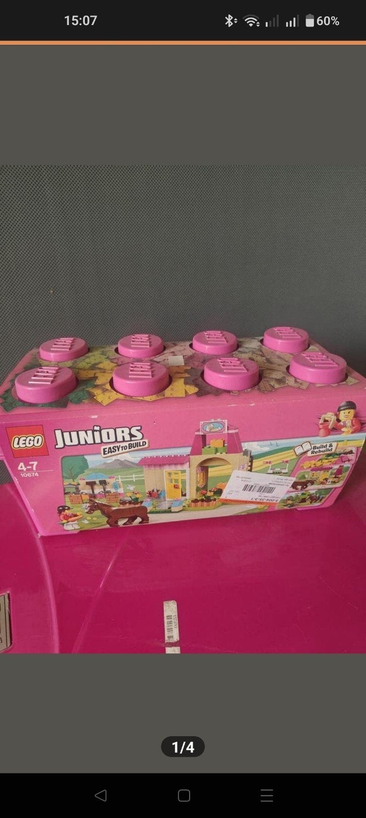 Lego juniors nieuw in doos, Compleet, Overige thema's, Lego, Nieuw