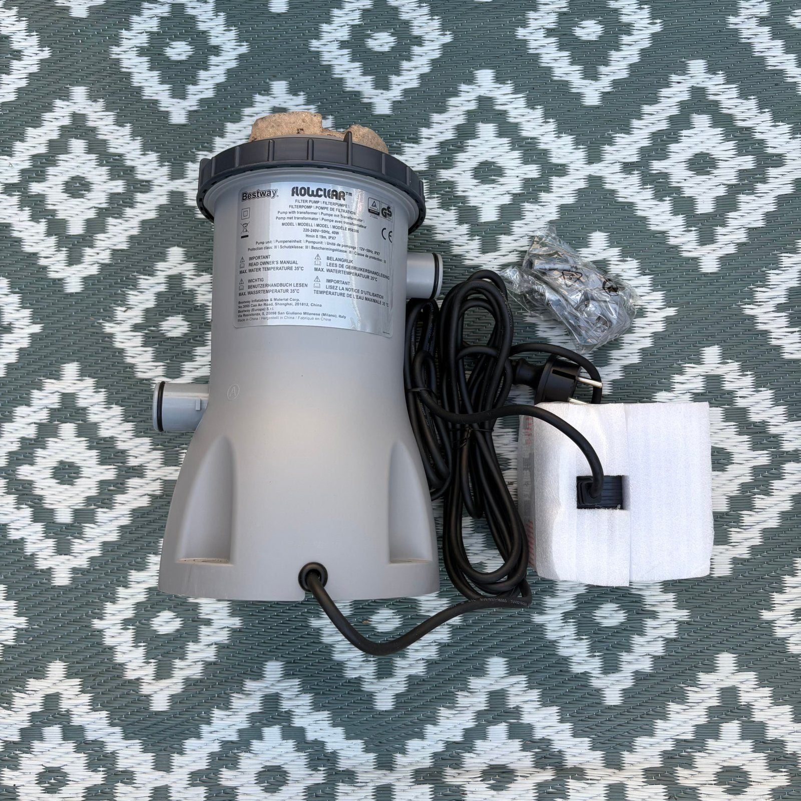 Bestway flowclear waterfilterpomp 3028l/u, Ophalen, Nieuw, Filter