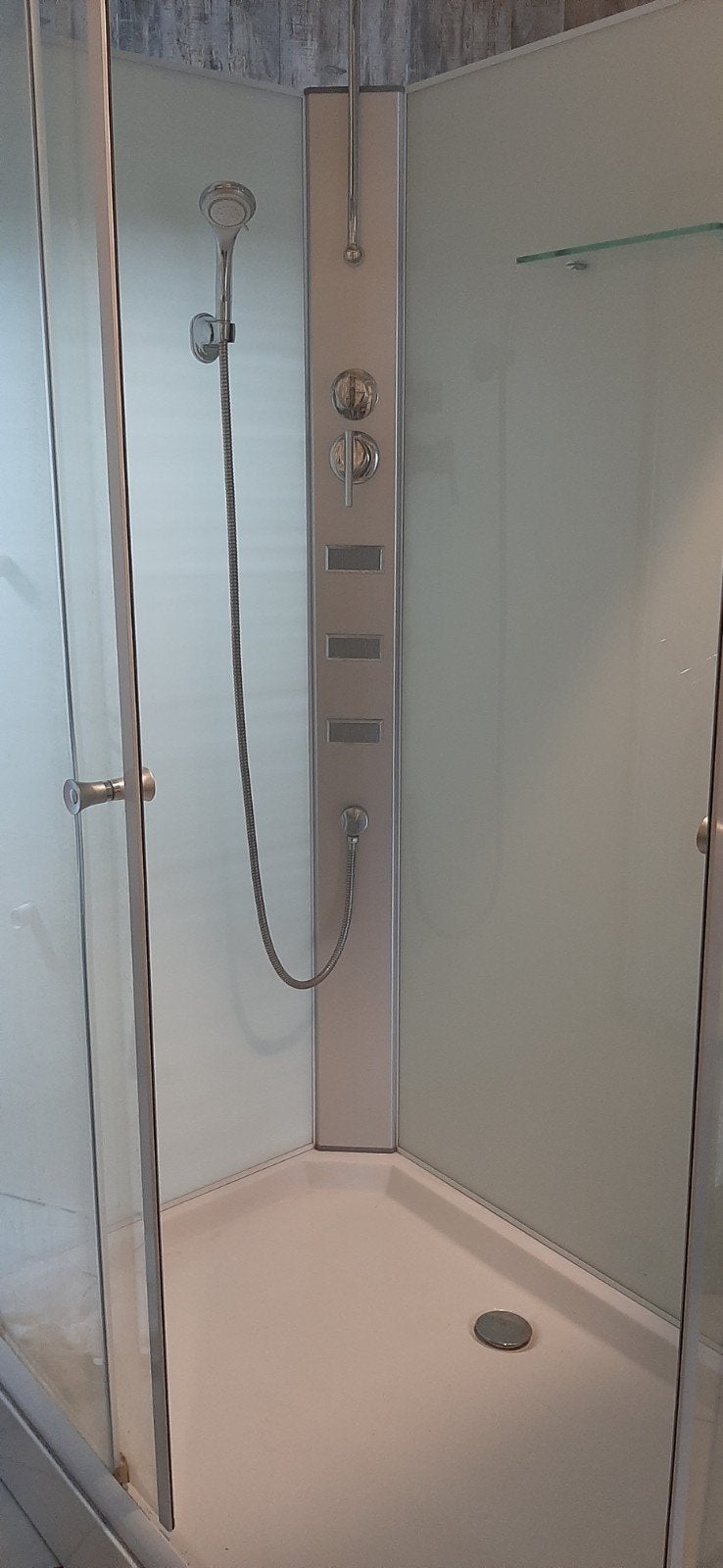 douche, Ophalen