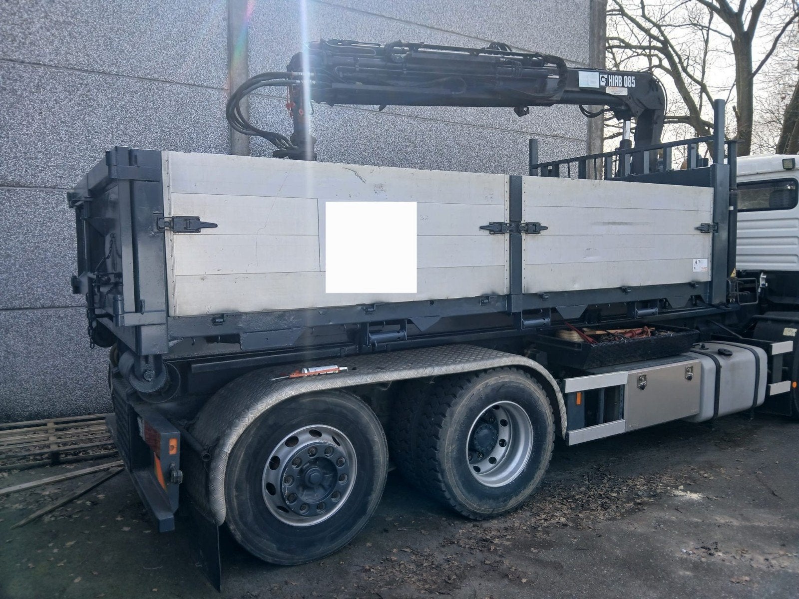M.A.N. porte container+grue Hiab, Particulier, Achat, MAN