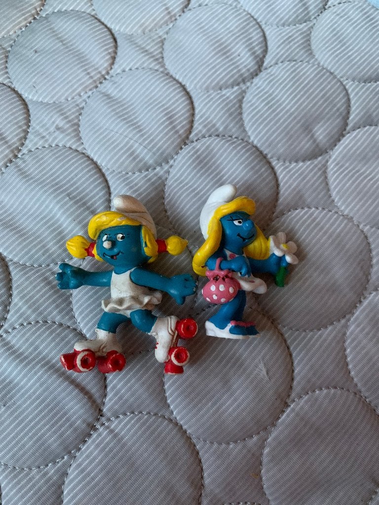 Smurfen, Collections, Schtroumpfs, Enlèvement, Utilisé, Différents Schtroumpfs, Poupée, Figurine ou Peluche