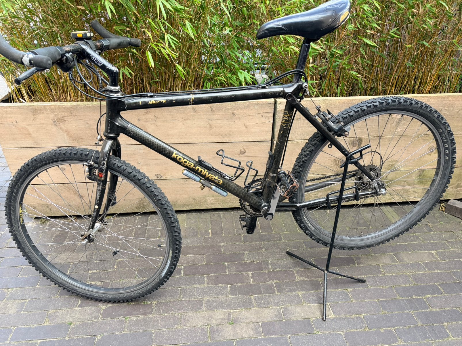 Koga-Miyata TerraRunner Carbolite Retro uit modeljaar 1991, Ophalen, Gebruikt, Velgrem