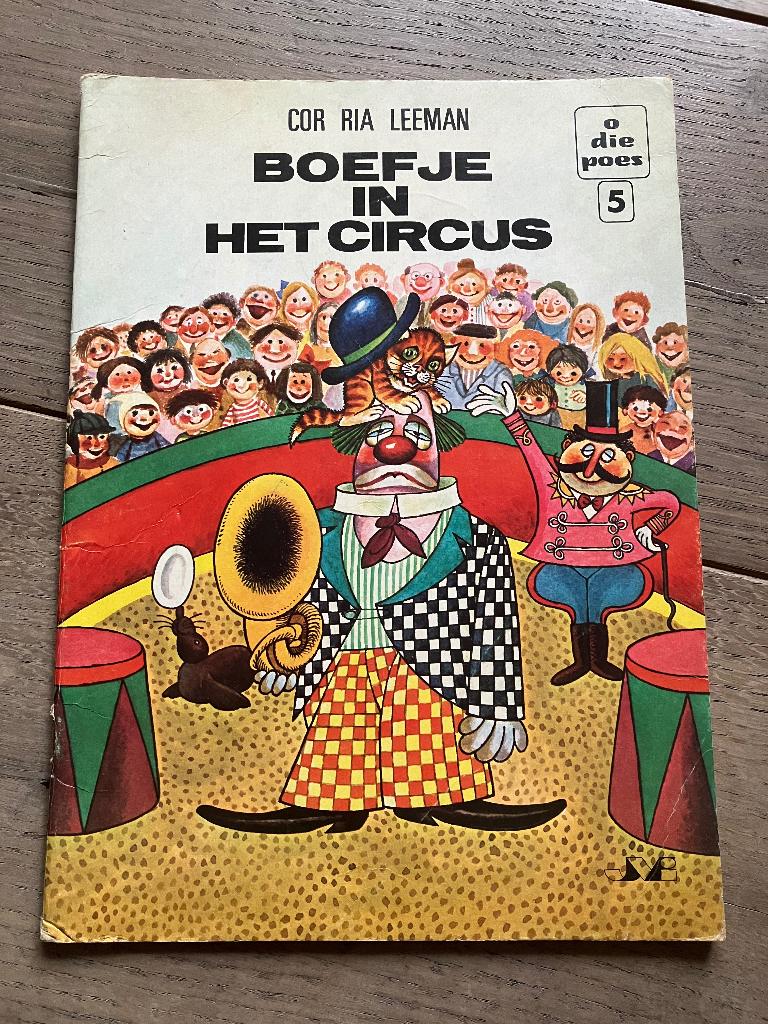 O die poes - 5 - Boefje in het circus, Boeken, Eén stripboek, Ophalen of Verzenden, Gelezen