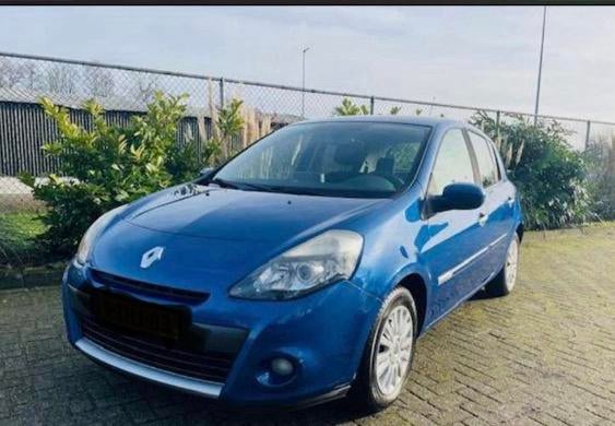 Renault Clio 1.2-16V | Airco  goed onderhoud, Auto's, Voorwielaandrijving, Stof, Zwart, Blauw