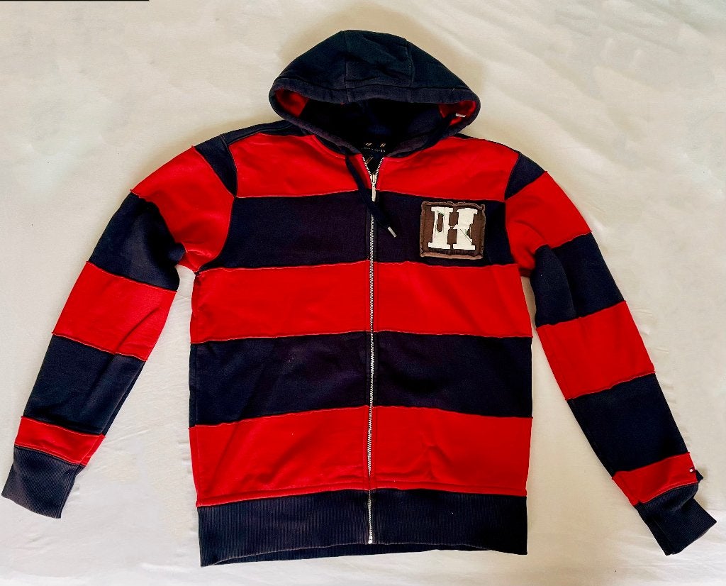 “Tommy Hilfiger” sweat à capuche, Kleding | Heren, Truien en Vesten, Ophalen, Maat 52/54 (L), Tommy Hilfiger, Gedragen