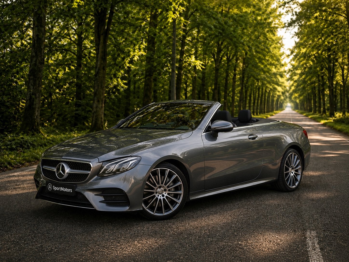 Mercedes-Benz E220d Cabrio AMG / Pack Designo 65.000Km !!, Auto's, Automaat, 4 deurs, 143 kW, Cabriolet