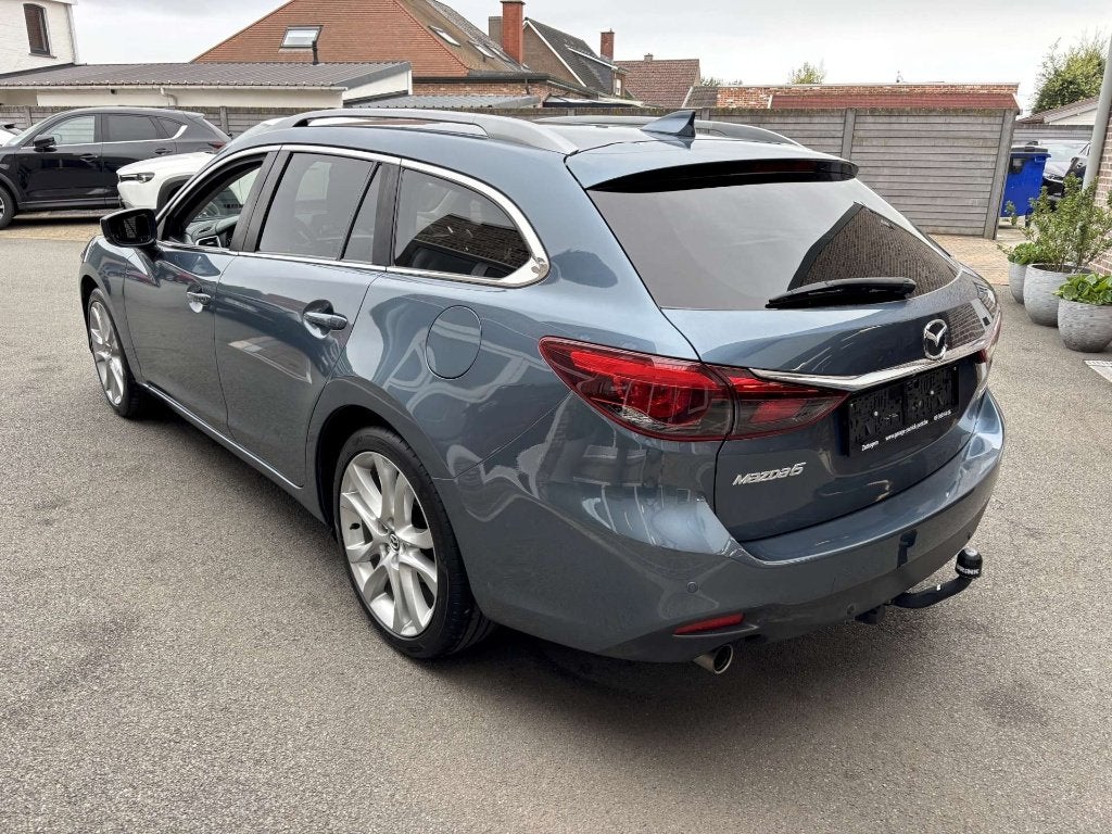 Mazda 6 2.0 SKY-G Break Nakama / Automaat / 142000km, Auto's, Stof, 139 g/km, 4 cilinders, Bedrijf