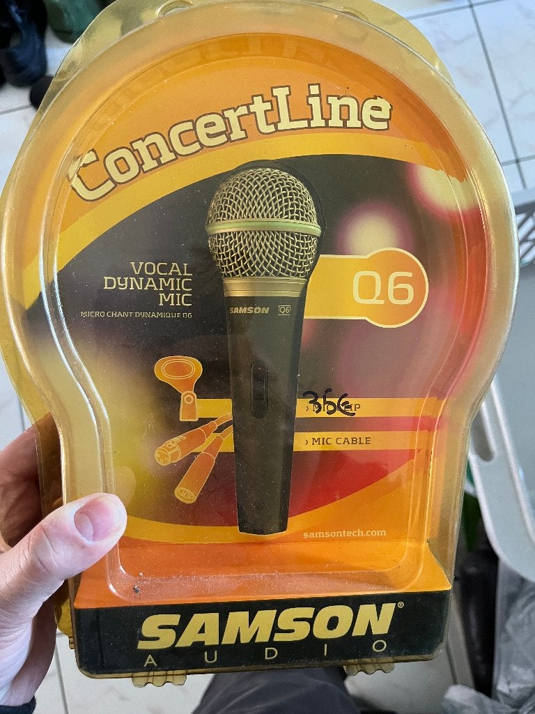 Samson Q6 microfoon, Muziek en Instrumenten, Ophalen, Nieuw
