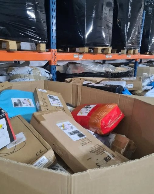 1000kg partij restpartij mix pallet kleding retouren, Diversen, Ophalen, Nieuw