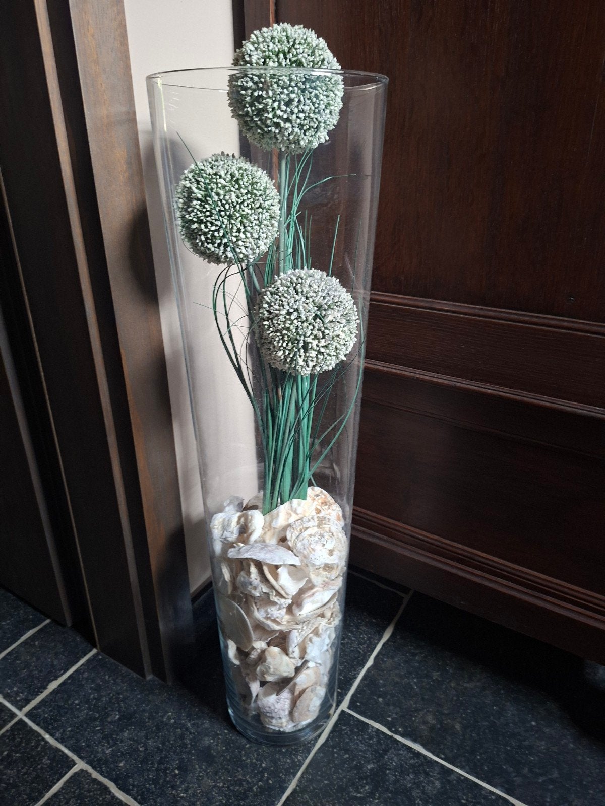 Ensemble de 2 vases en verre élégants, Enlèvement