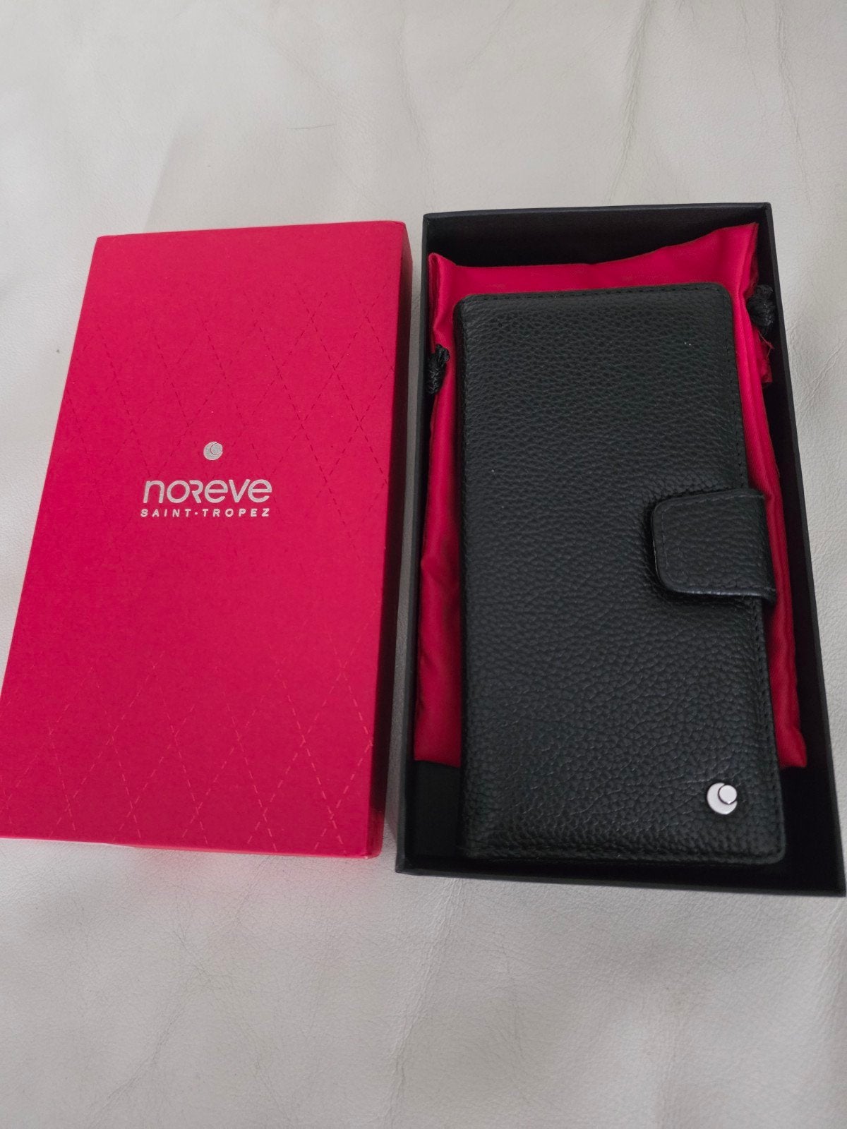 Samsung Fold 7 leren hoesje, Ophalen of Verzenden, Zwart