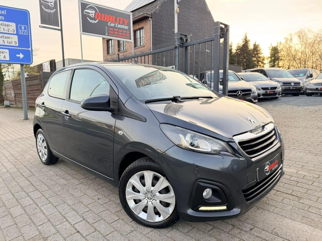 Peugeot 108 Active 2015 1.2i 099000km Airco 5deurs Euro6b, Autos, Peugeot, Achat, Euro 6, Entreprise, USB