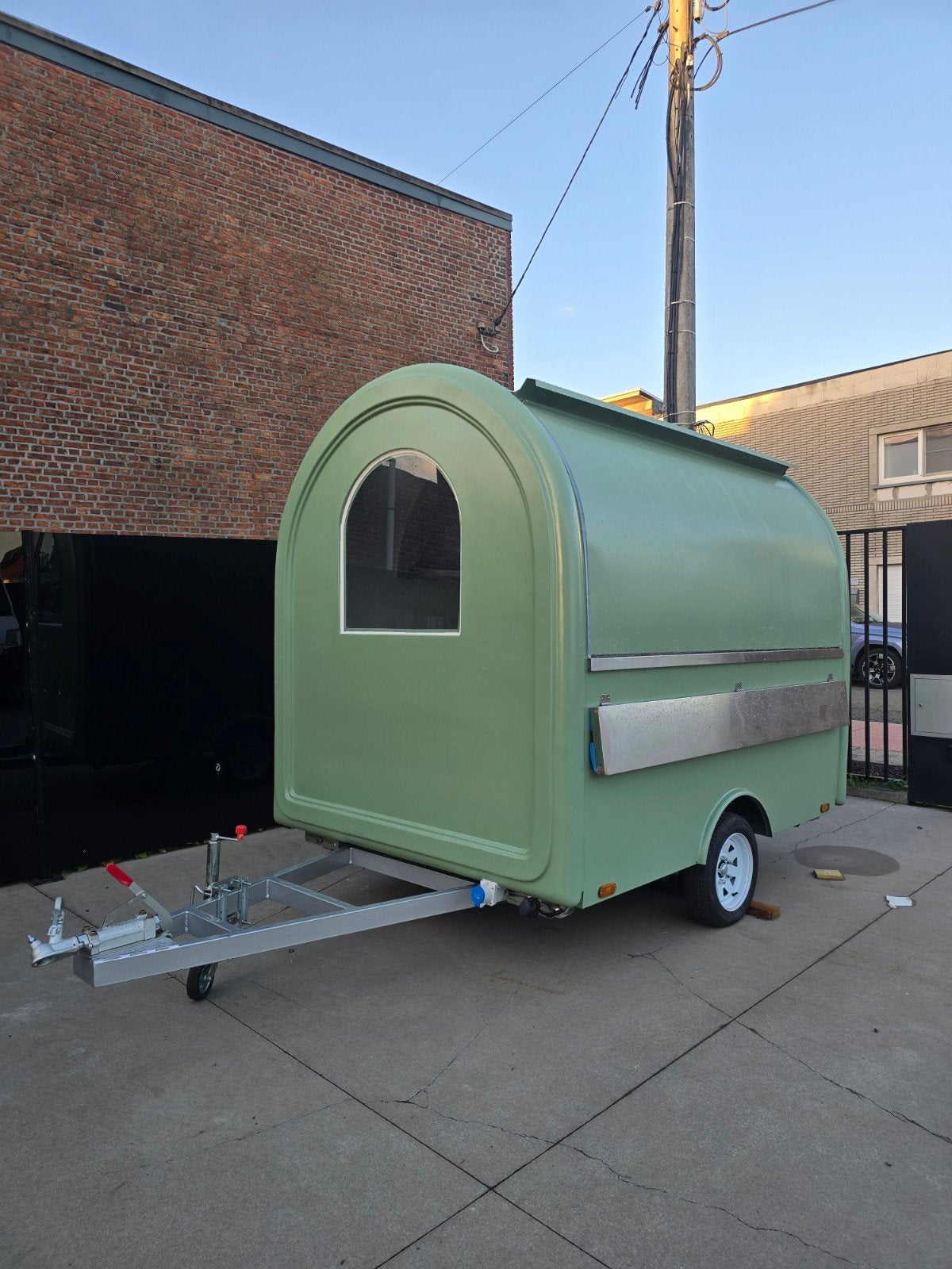 Permis de conduire FoodTrailer Vert Menthe B, Enlèvement