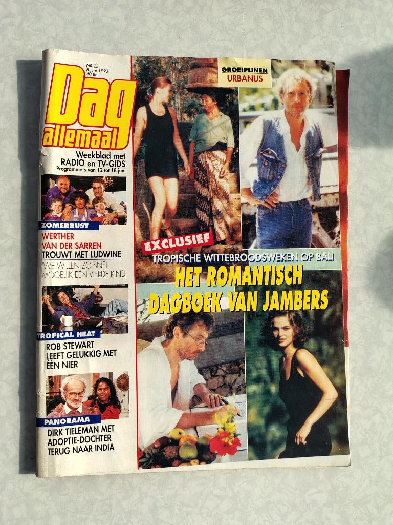 Retro"Dag allemaal" 8 juni 1993, Verzamelen, Ophalen, 1980 tot heden, Tijdschrift