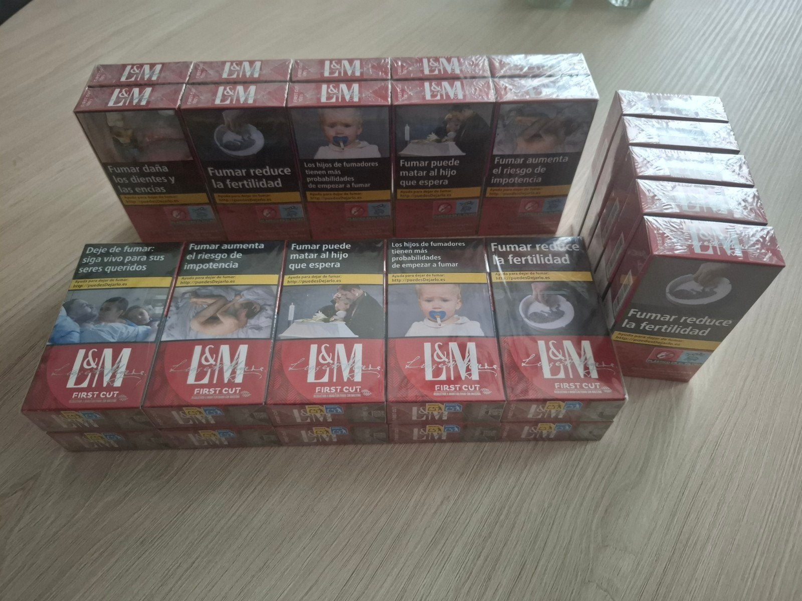 L&M sigaretten uit Spanje 2,5 slof, Verzamelen, Ophalen, Nieuw