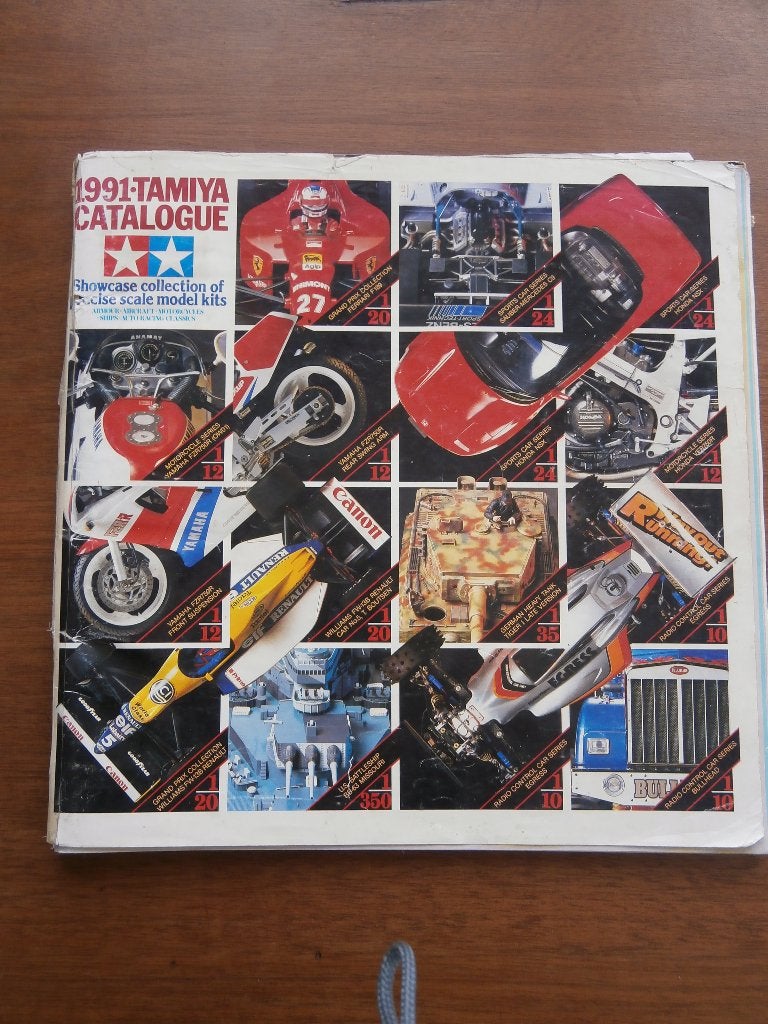 Cataloog Tamiya 1991, Hobby en Vrije tijd, Verzenden, Gebruikt