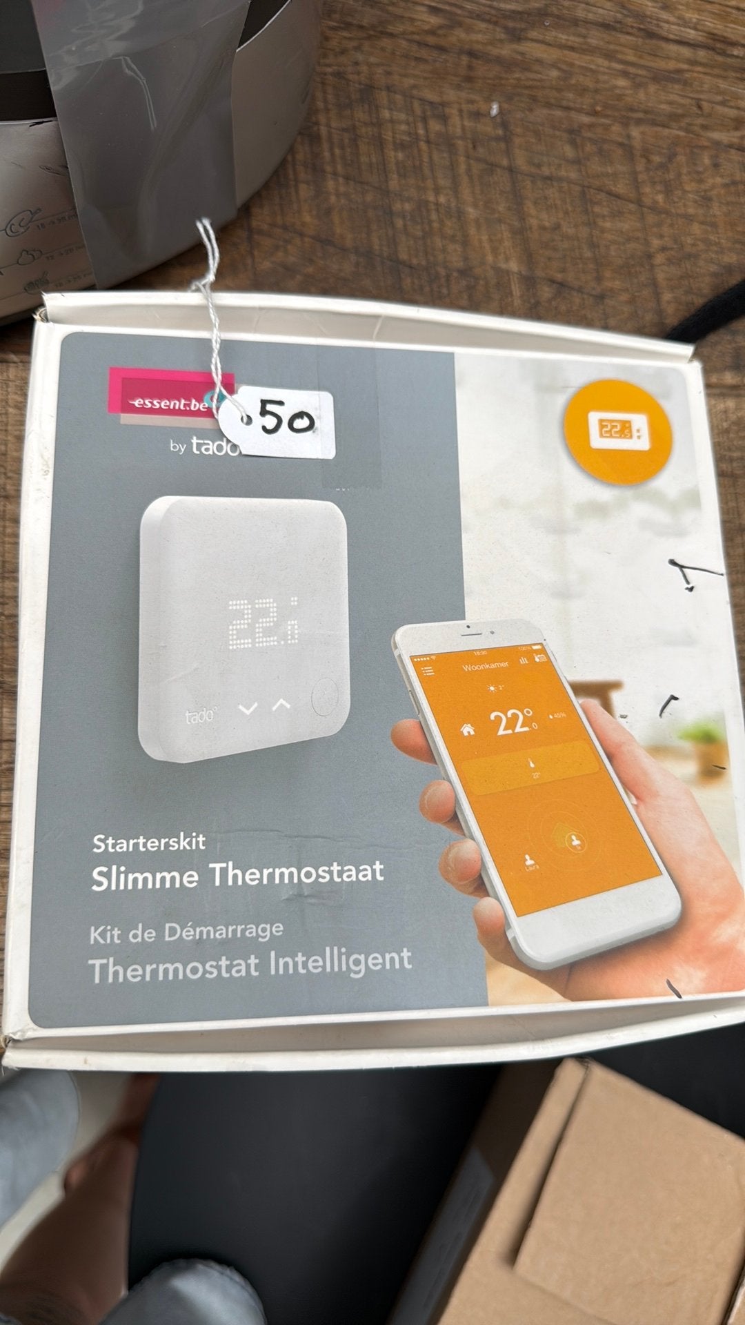 slimme thermostaat nieuw, Computers en Software, Windows Tablets, Ophalen, Zo goed als nieuw