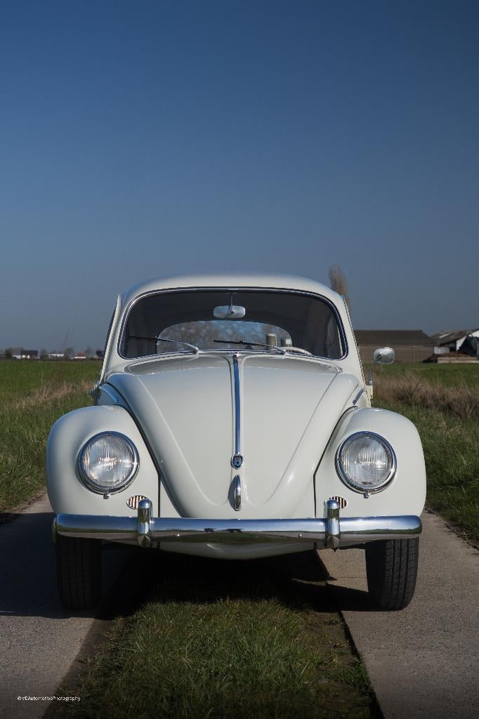 Vw kever 1200 bwj 1959 perfecte staat, gekeurd + garantie, Auto's, Volkswagen, 4 zetels, Achterwielaandrijving, 4 cilinders, Wit