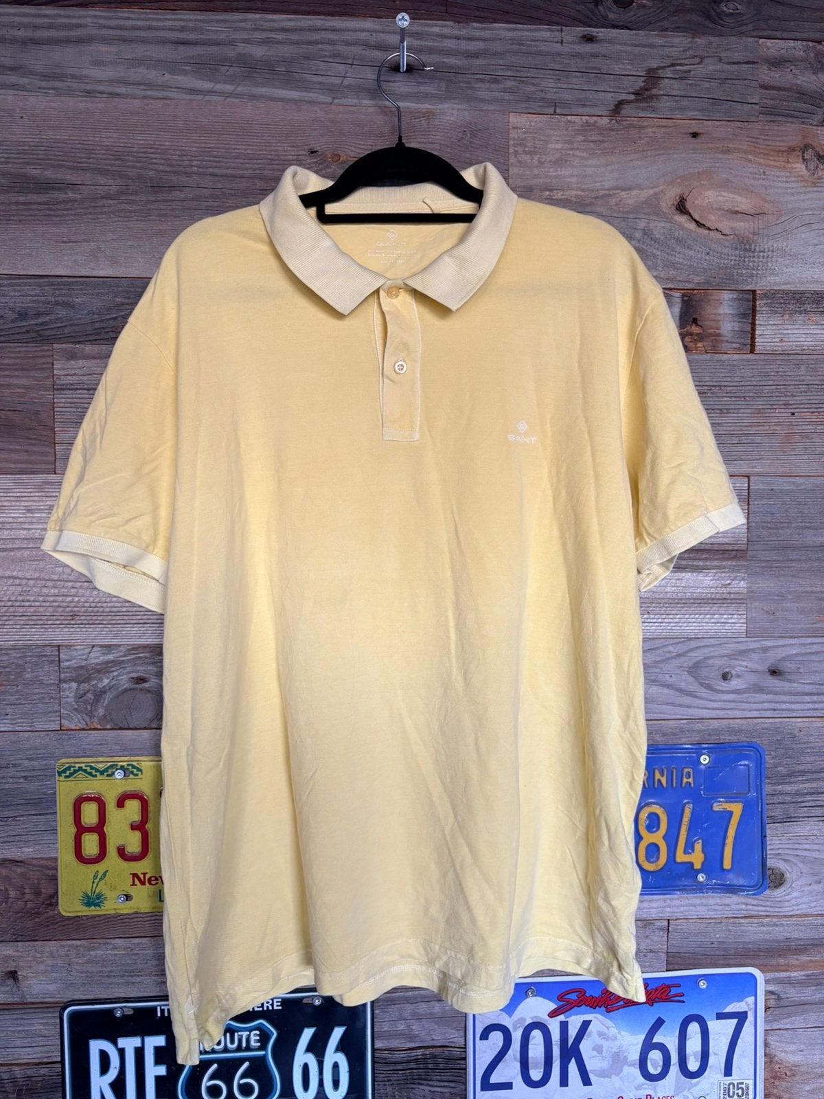 Gant Men's Yellow Short Sleeve Pique Polo Shirt Size XL, Vêtements | Hommes, Polos, Enlèvement ou Envoi, Comme neuf