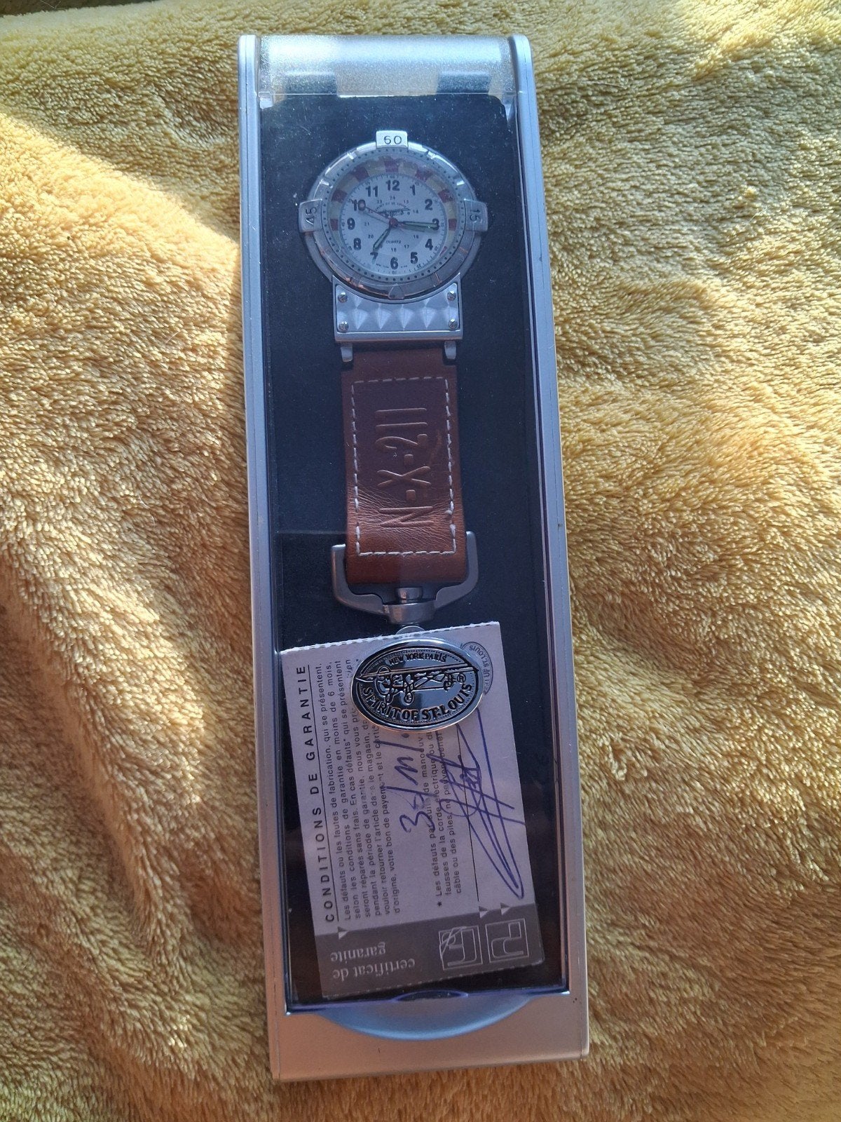 montre gousset, Enlèvement ou Envoi