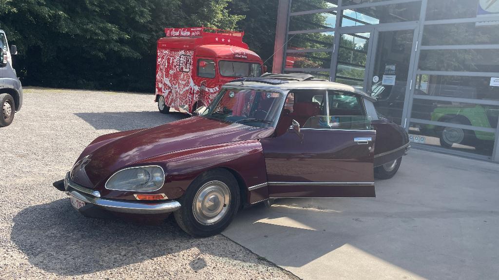Citroen DS 23 Pallas i.e. 1973 - AC - toit ouvrant, Auto's, DS, Bedrijf, Open dak, Velours