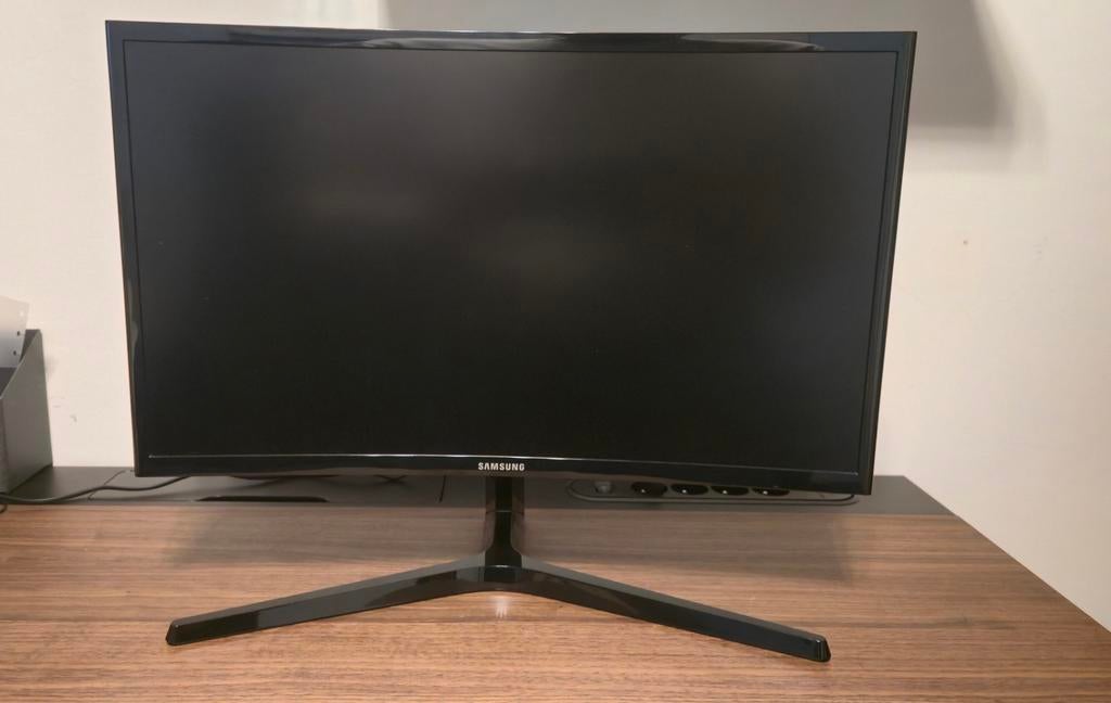 Moniteur incurvé Samsung 24 pouces 144 Hz C24RG50FQR, Enlèvement ou Envoi, VA