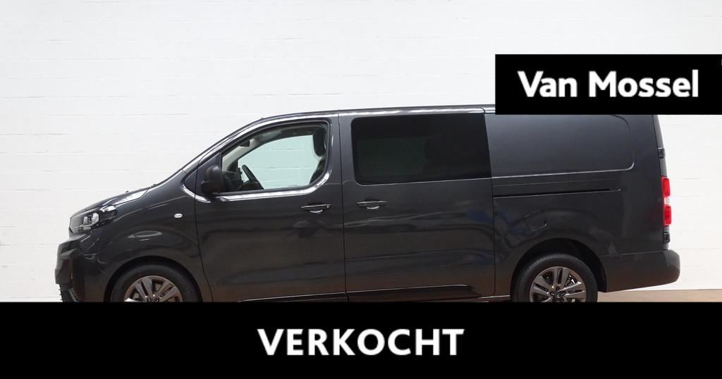 Citroën Jumpy XL 2.2 BlueHDi 180 S&S EAT8 DC, Auto's, Bestelwagens en Lichte vracht, 4 deurs, Stof, Zwart, 4 cilinders