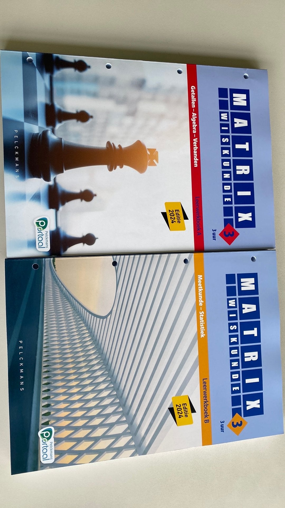 matrix wiskunde 3de jaar 3 uur, Autres niveaux, Comme neuf, Enlèvement, Pelckmans