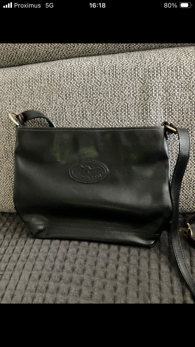 Handtas / schoudertas met riem canberra 29 x 22,5 x 6,8 cm, Ophalen of Verzenden, Zo goed als nieuw