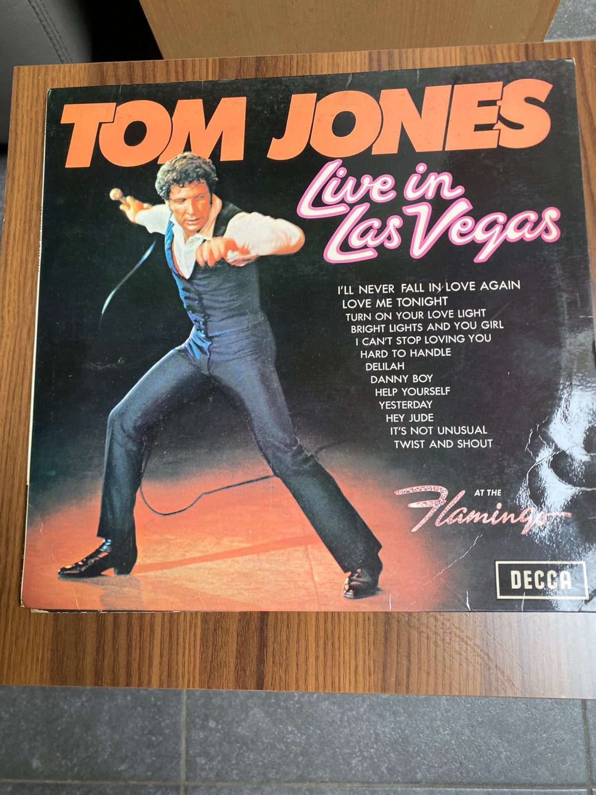 Vinyl Tom Jones live, Cd's en Dvd's, Vinyl | Verzamelalbums, Ophalen, Gebruikt