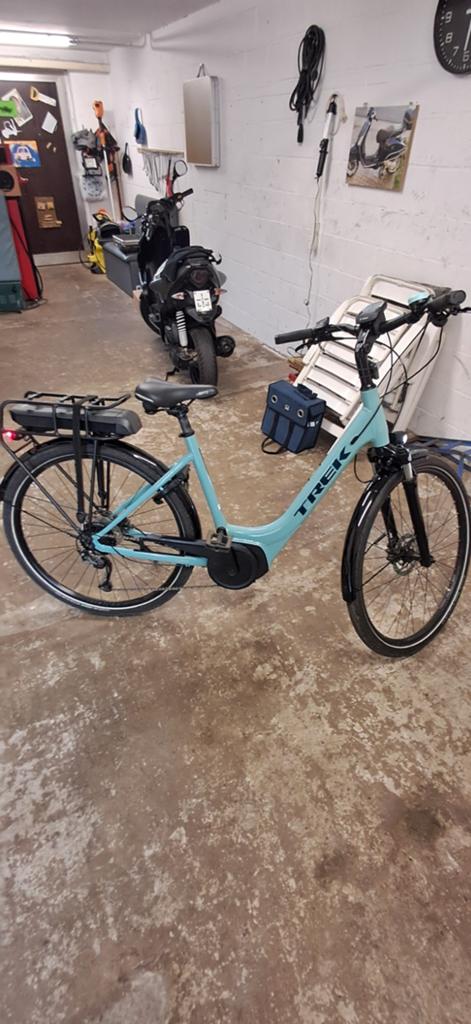 Elektrische fiets trek, Ophalen
