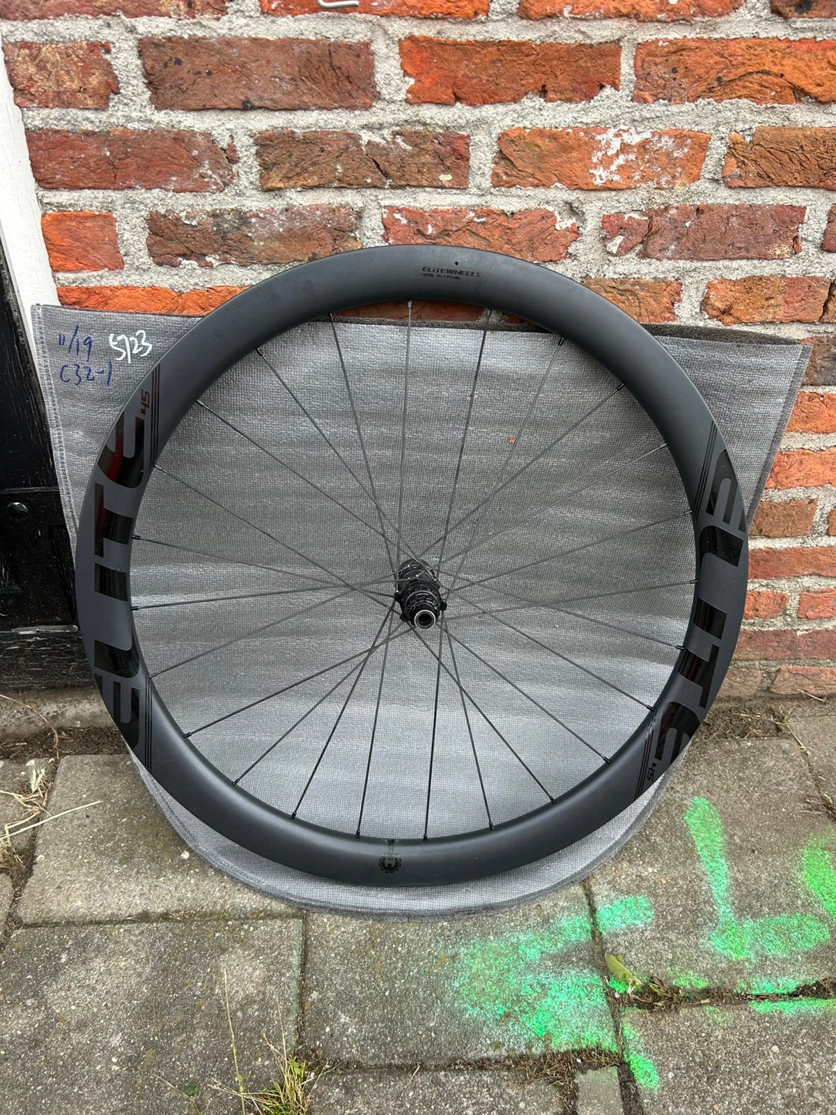 Elitewheels Gravel SLR 45mm carbon fietswielen, Ophalen, Zo goed als nieuw