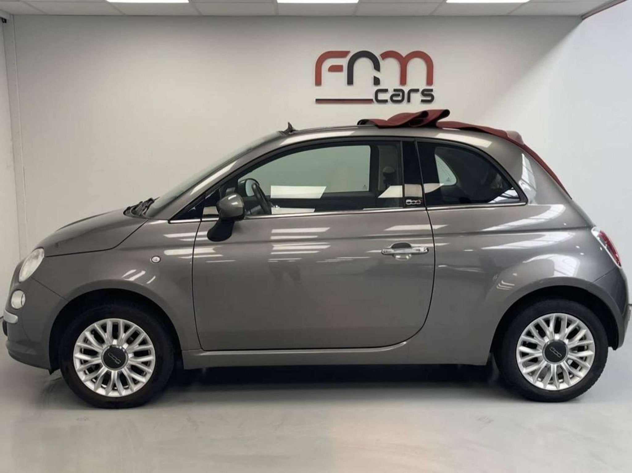 Fiat 500C 1.2i Cabrio 58.000km bwj2015 Pdc Airco Garantie, Auto's, Sportstoelen, Stof, Gebruikt, 4 cilinders