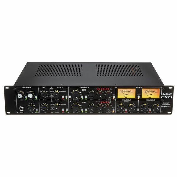 Drawmer 1970 tweekanaals FET compressor en preamp, Musique & Instruments, Enlèvement, Comme neuf, Compresseur